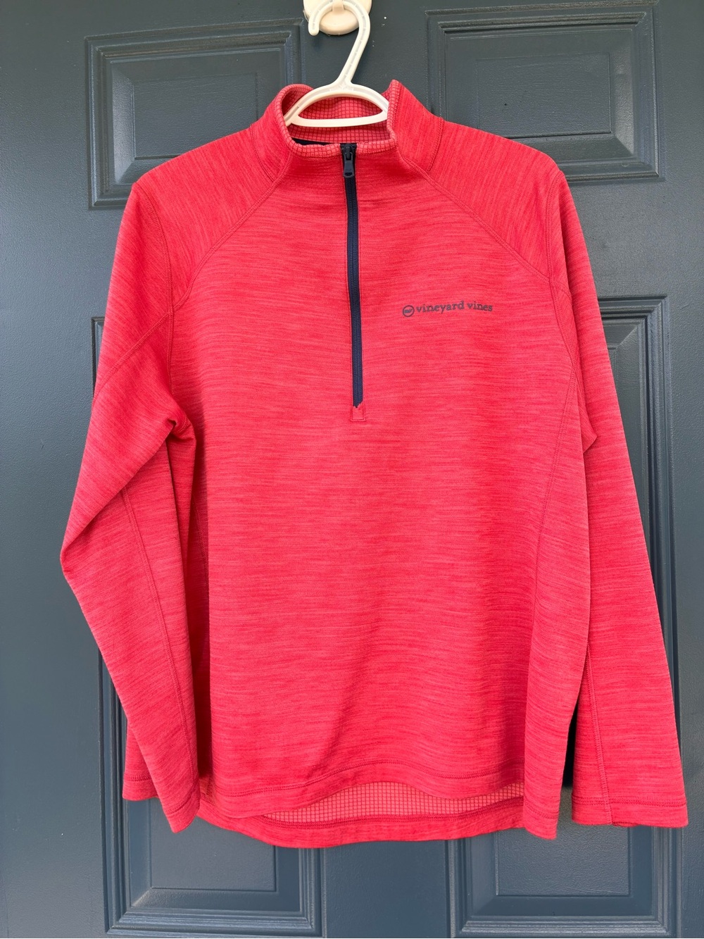 Vineyard Vines Men’s Sankaty Coral Quarter-Zip Performance Pullover